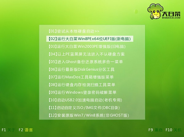 启动界面